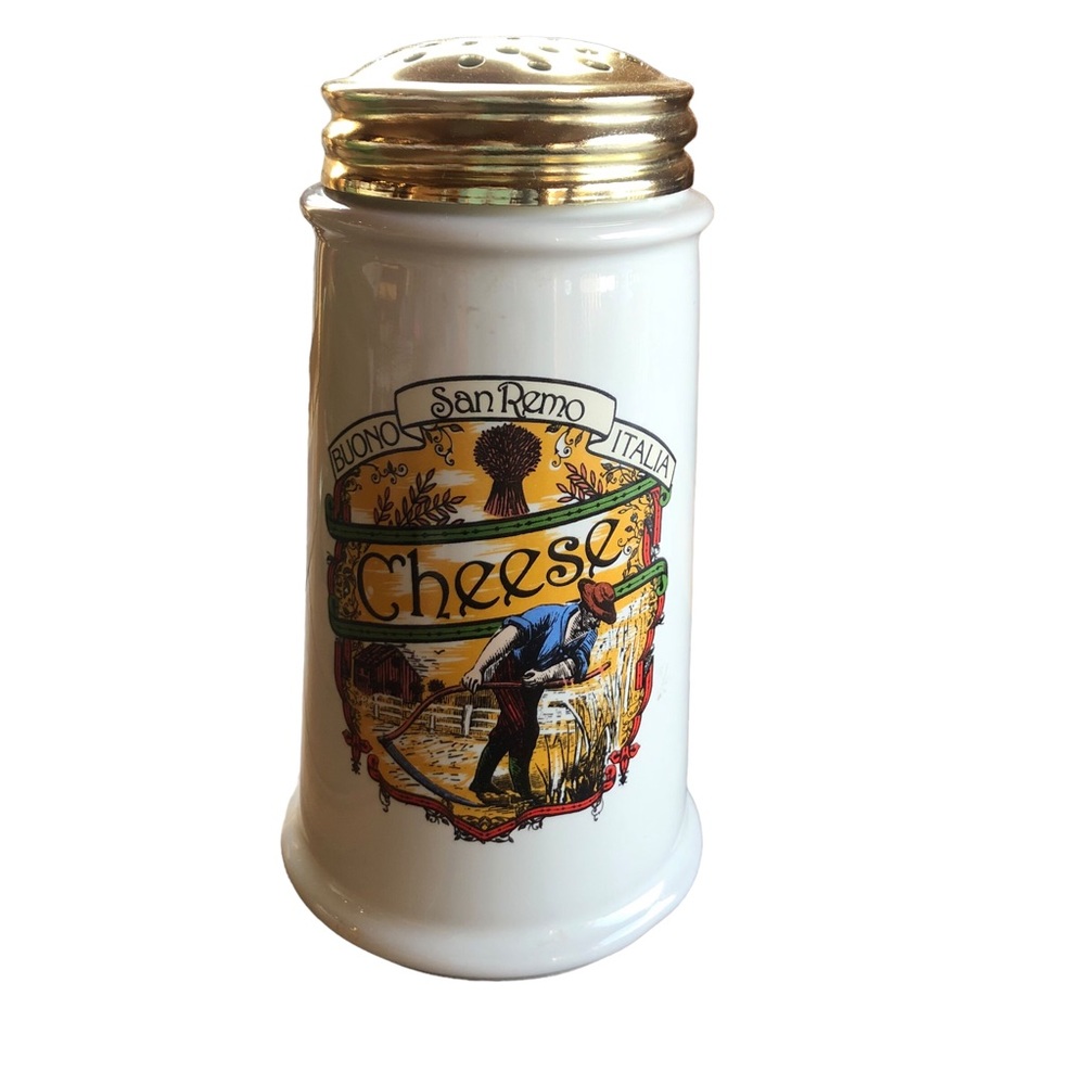 San Remo Buona Italia Himark Pasta Promo Cheese Ceramic Shaker Italian Seasoning